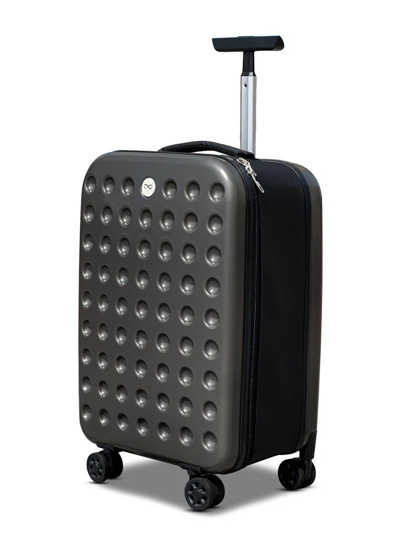 ZAAPPY Space Saving ABS Foldable Cabin Size 20 Inch (7-10kg) Lightweight Luggage, Silent Spinner Wheels Suitcase - Image 1