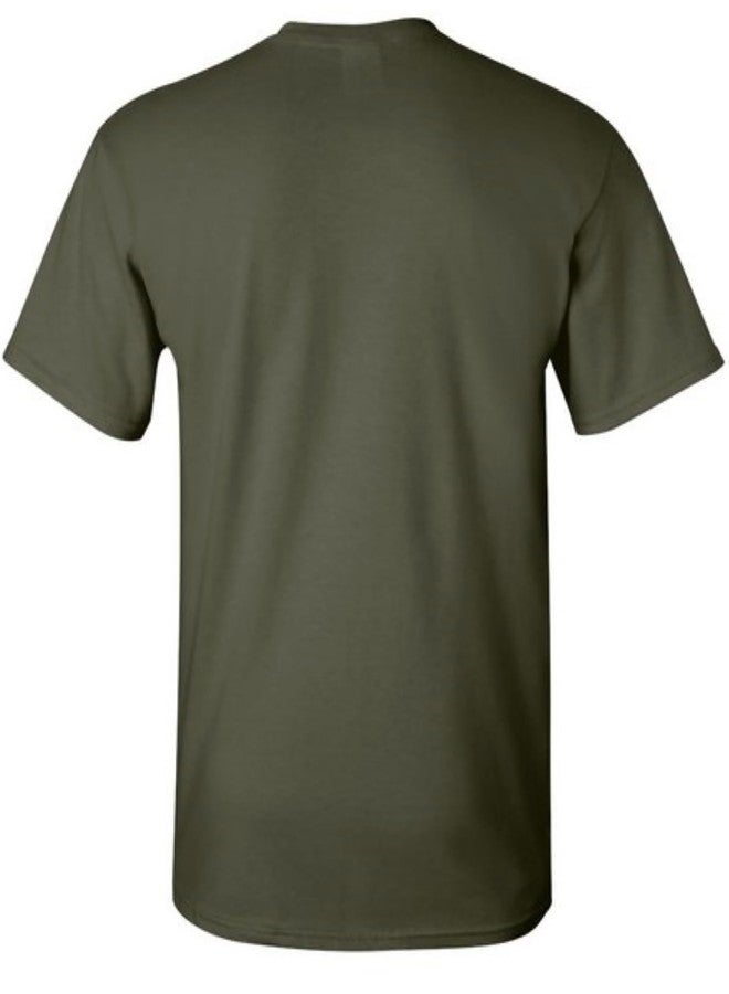 ZUKIY Baby Daddy Funny T-Shirt New Dad Gifts, Humorous Father's Day Unisex T Shirt Military Green XX-Large - Image 4