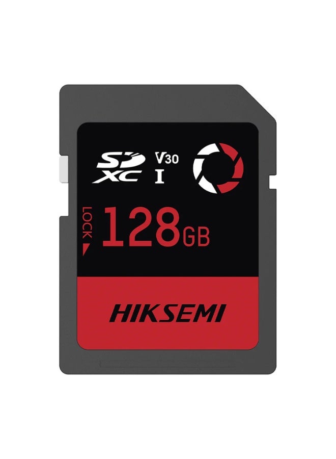 جينرال برو HIKSEMI Capture SDXC 128 GB – فئة V30/UHS‑I Class 10، سرعة قراءة حتى 180 MB/s وكتابة 150 MB/s، مقاومة للماء والصدمات - Image 1
