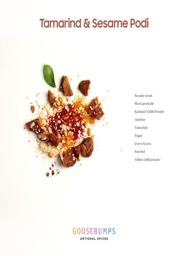 Goosebumps Tamarind Sesame Podi | Idli Dosa Chutney Powder | 100% Natural Ingredients | 90 GMS - Image 3