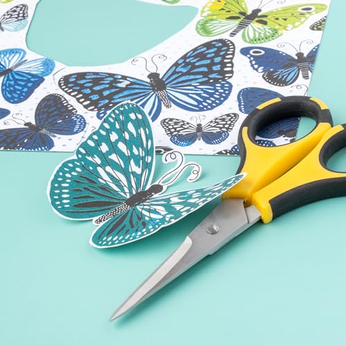EK Tools American Crafts Cutter Bee Herb Scissors 4/Pkg-Yellow/Black - Image 5