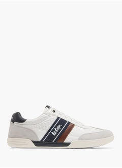 Lee Cooper Mens Panelled Ankle Sneakers With Lace-Up Closure  - Image 3