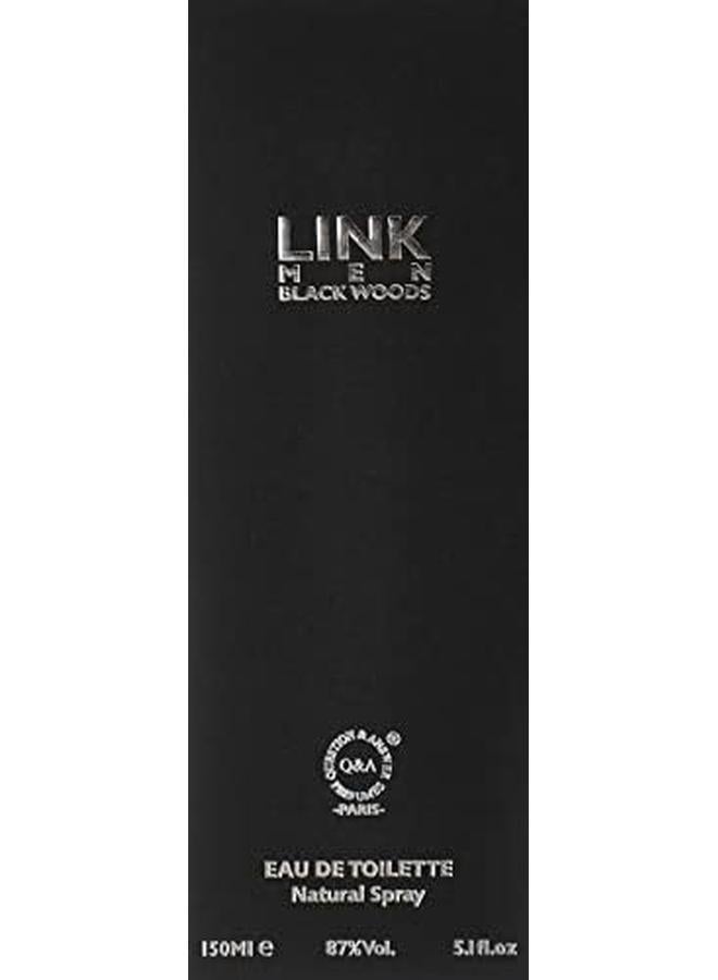 درعه لينك مين بلاك وودز أو دو تواليت 150 مل - Image 2