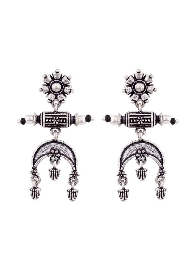 VOYLLA Nayantara Floral Motifs Drop Earrings