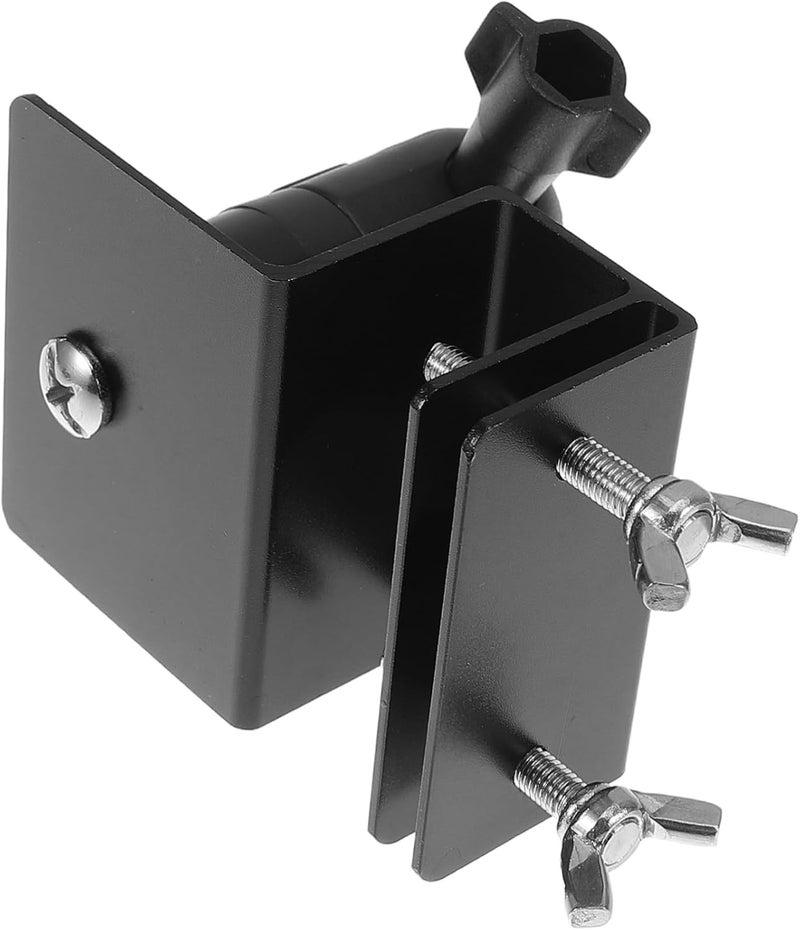 Healifty Adjustable Solar Bracket for Gutter Mount Solar Panel Gutter Mounting Bracket Rv Roof Mount Kit Aluminum Alloy - Image 1