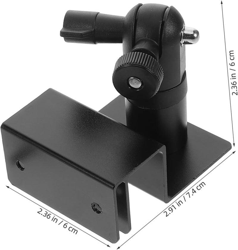 Healifty Adjustable Solar Bracket for Gutter Mount Solar Panel Gutter Mounting Bracket Rv Roof Mount Kit Aluminum Alloy - Image 2
