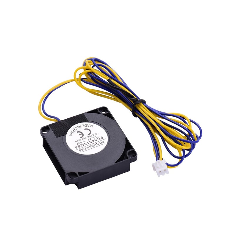 DC 12V 0 12A Black Cooling Fan 40x40x10mm 2pcs for Ender 3 CR 10 Hotend Easy Installation High Efficiency Heat Dissipation - Image 3