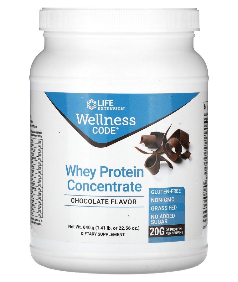 Wellness Code Whey Protein Concentrate Chocolate 1.41 lb (640 g)