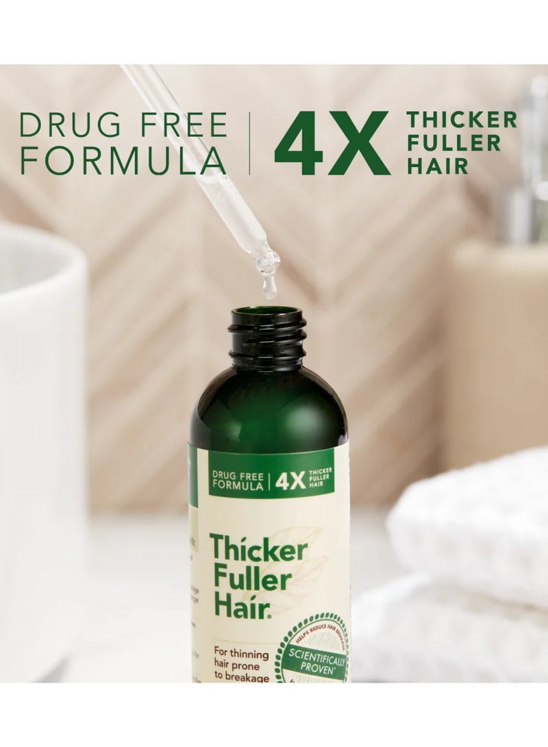 Thicker Fuller Hair Scalp and Root Treatment â€“ Advanced Thickening Leave-In Formula â€“ Restores Moisture, Strengthens Roots, and Boosts Volume â€“ Mongongo & Green Coffee Oils â€“ 118ml - Image 4