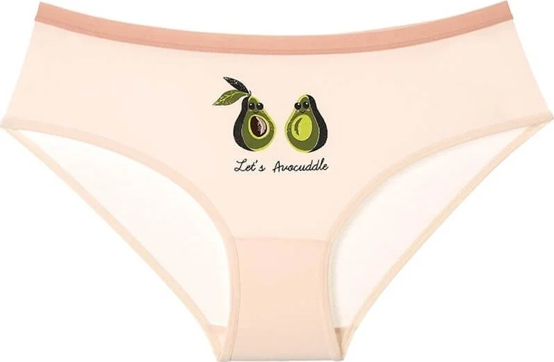 دونيلا 10 Pack Avocado Printed Teenage Girl Panties - 5071942BA-10LU
