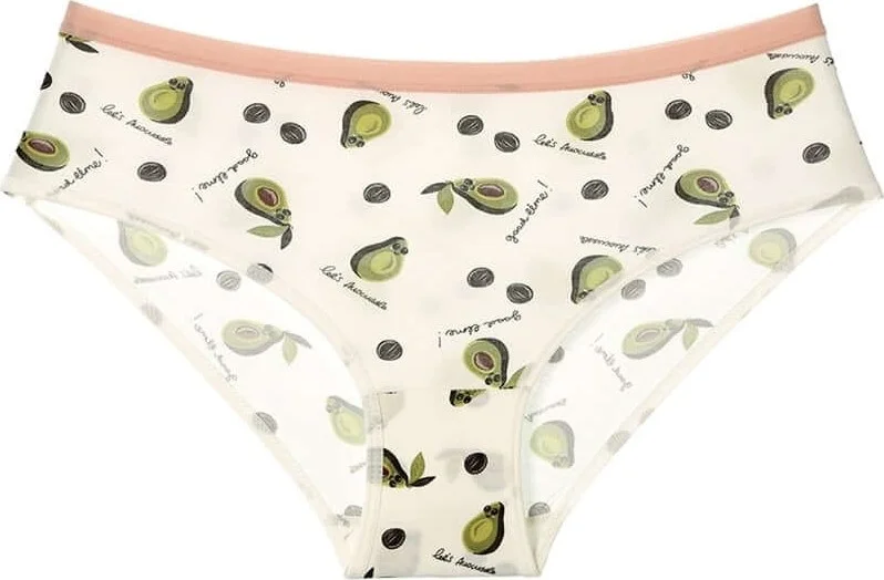 دونيلا 10 Pack Avocado Printed Teenage Girl Panties - 5071942BA-10LU