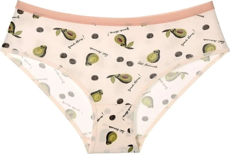دونيلا 10 Pack Avocado Printed Teenage Girl Panties - 5071942BA-10LU