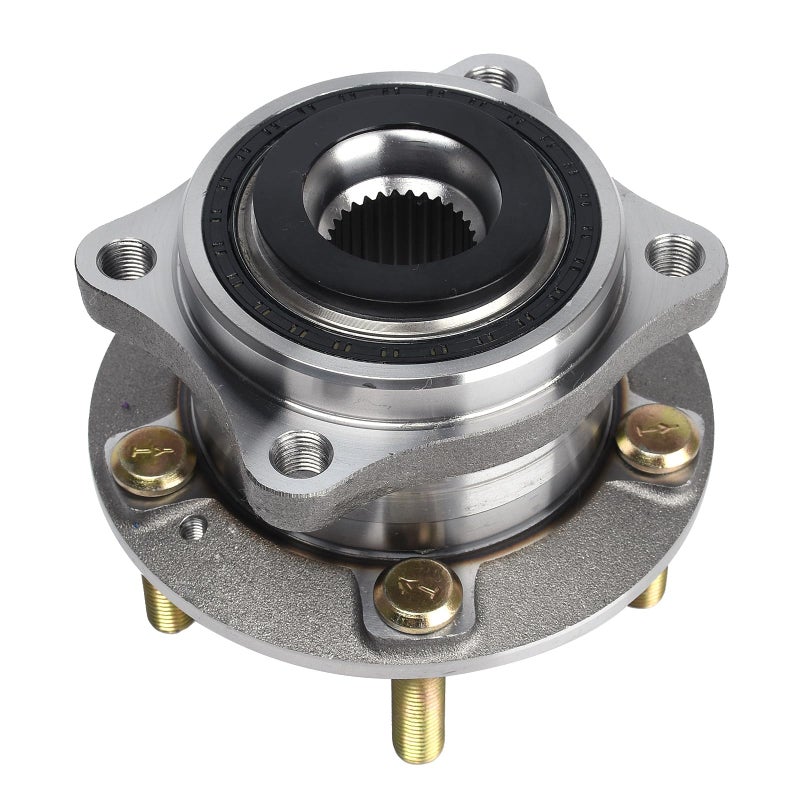 KUSATEC 513266 FrontRear Wheel Bearing and Hub Assembly Compatible with 20072018 Hyundai Santa Fe20072012 Veracruz20112015 Kia Sorento 5 Lug Bolts without ABS