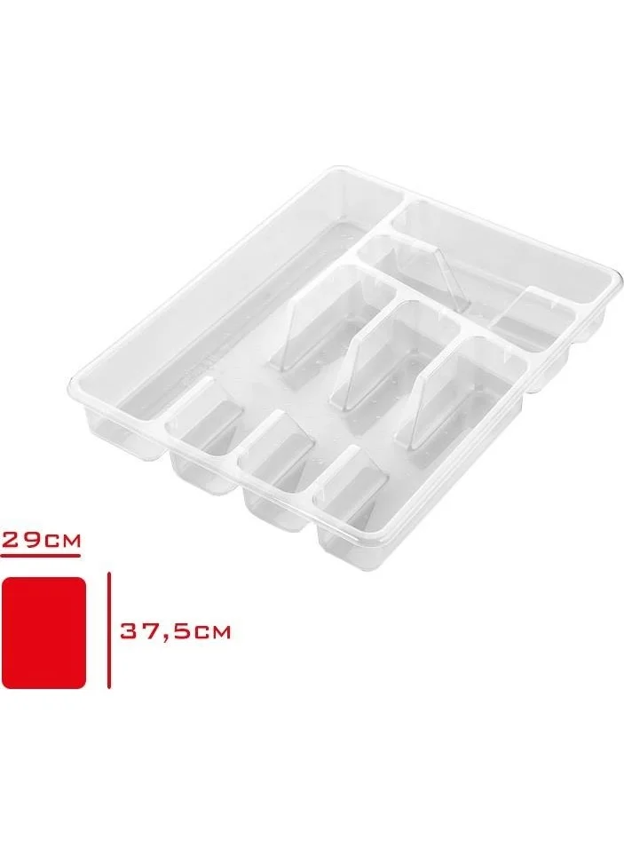 ميرديم Cutlery Tray Transparent Large MRD403