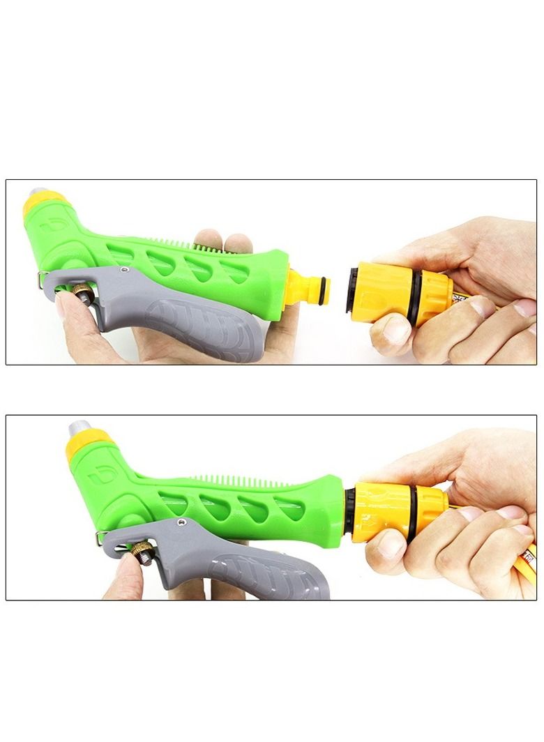 6 Pack Quick Connectors for Half Inch Garden Hose Easy Hose End Fittings for Irrigation Systems
