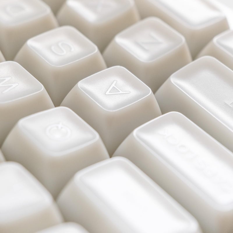 REDQIN ULTRAEQUIP White Jade Keycaps, 160 Keys Double Shot PBT Keycaps RSA Profile, Translucent Shine Through, Custom Set with Split 7U Spacebar for Alice ISO ANSI 60, 75, 80, 95, 100% Mechanical Keyboard - Image 4