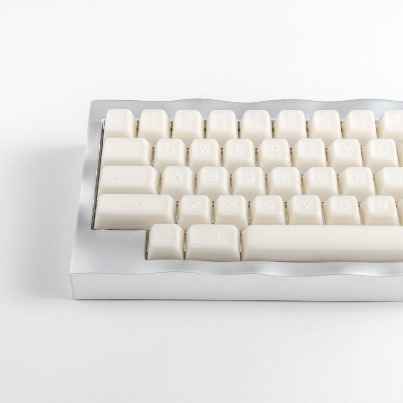 REDQIN ULTRAEQUIP White Jade Keycaps, 160 Keys Double Shot PBT Keycaps RSA Profile, Translucent Shine Through, Custom Set with Split 7U Spacebar for Alice ISO ANSI 60, 75, 80, 95, 100% Mechanical Keyboard - Image 2