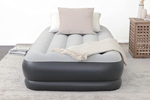 SLEEPLUX مرتبة هوائية قابلة للنفخ من سليب لوكس مع مضخة مدمجة، وسادة وشاحن USB - Image 1