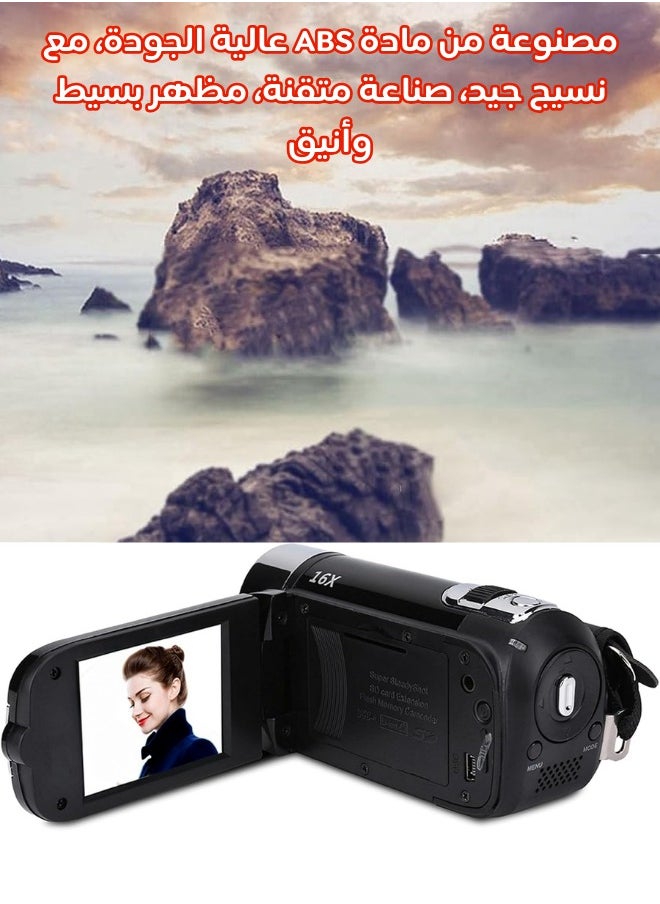 Generic HD100A Digital Camera 16MP with 1080P – Rotatable Screen, Audio & Video Recording – Ideal for Vlogging, Travel & Social Media  - Image 5
