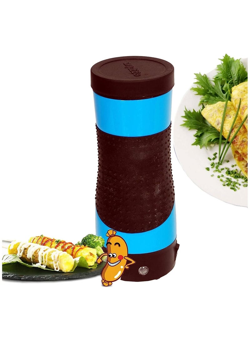 Electric Egg Roll Maker Black/Blue  - Image 1