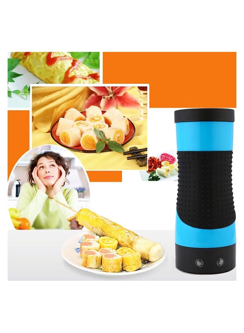 Electric Egg Roll Maker Black/Blue  - Image 3