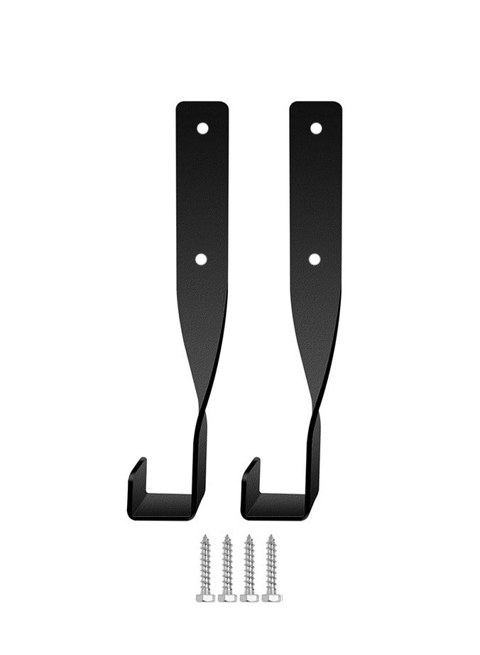2Pcs Chainsaw Holder Wall Mount,Weed Eater Hanger,String Trimmer Storger Hook,Backpack Blower Rack Accessories and Tools for Garage Wall  - Image 4