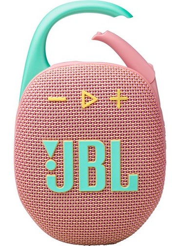 JBL - Clip5, Bluetooth Speaker, IP67, Pink - Image 1