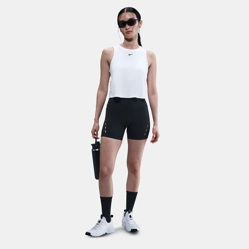 Nike White Women's One Classic Dri-FIT Crop Top for Women | Best Price UAE