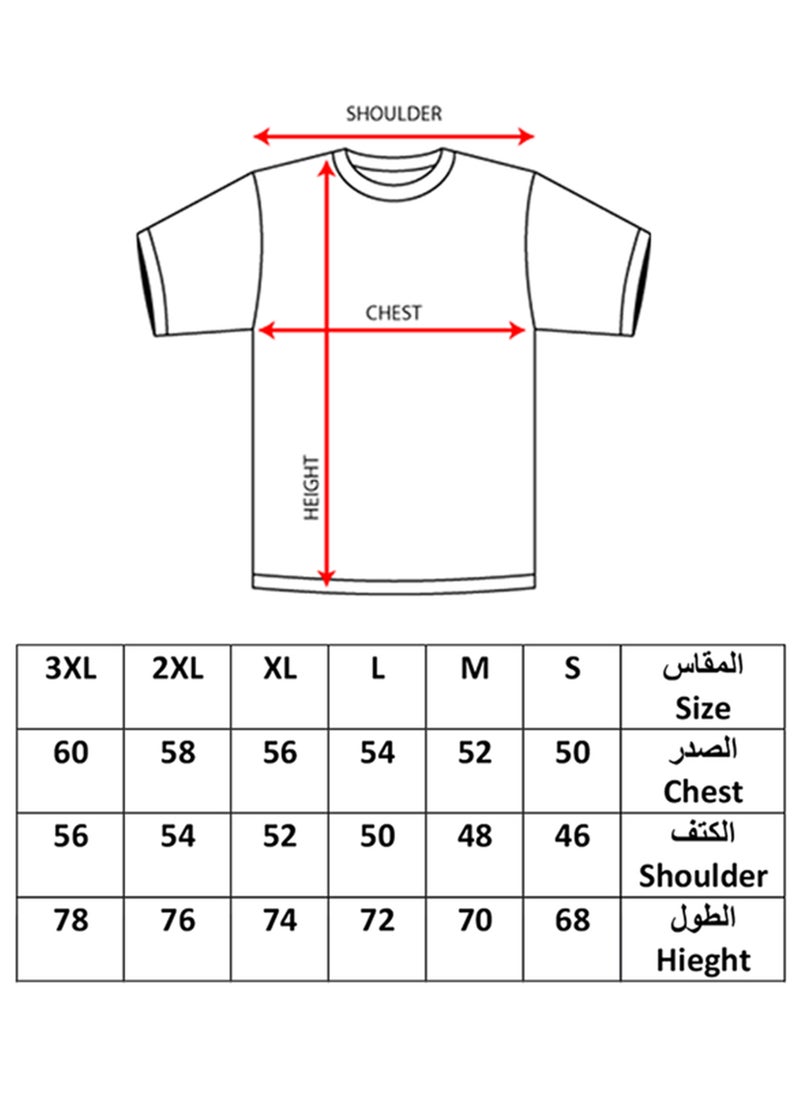 Generic - Fashion World Cotton T-shirt Printed with High-quality Smiley face - Image 1