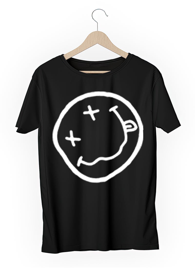 Generic - Fashion World Cotton T-shirt Printed with High-quality Smiley face - Image 1
