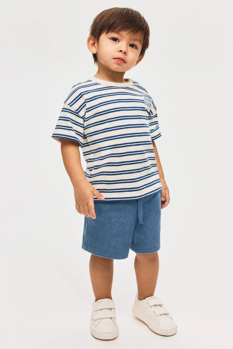 اتش اند ام شورت دنيم