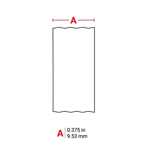 Brady Authentic (M21-375-7425) Chemical and Temp Resistant Label for Lab, Asset Tracking, and Datacom Labeling, BlackonWhite- For M210, M210-LAB, M211, BMP21-PLUS and BMP21-LAB Printers, .375" W 21' L - Image 3