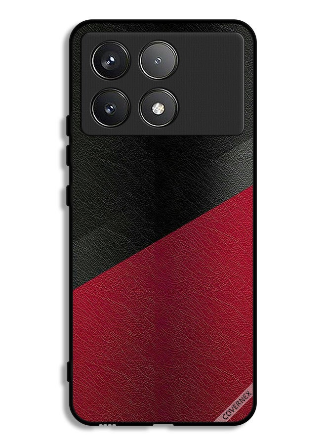 Covernex Xiaomi Redmi K70 Protective Case Cover Leather Pattern - Image 1