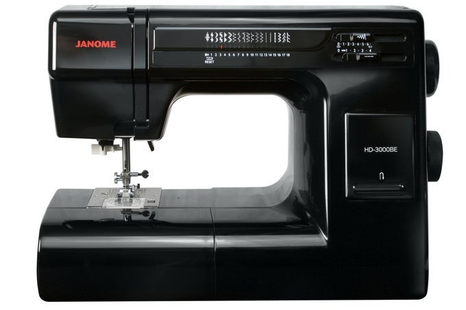 HEAVY DUTY HD3000 BLACK EDITION SEWING MACHINE WITH BONUS 6 PIECE QUILTING KIT