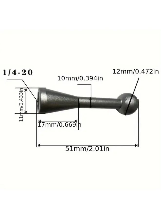 Ball Head Screw Set 17 Ball Head Screw M6 Screw And Nut Aluminum Alloy - Image 5