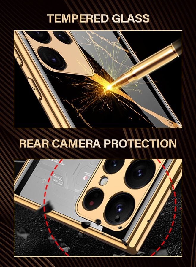 GROIC Samsung Galaxy S22 Ultra Case 6.8", Passing 21ft Drop Test,Shockproof Electroplated Protective Phone Case - Image 2