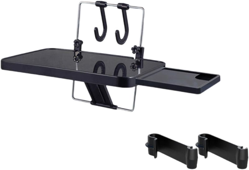 ordinarYone Folding Car Table Steering Wheel Headrest Mount Laptop Stand and Dining Surface with Secure Grip - Image 1