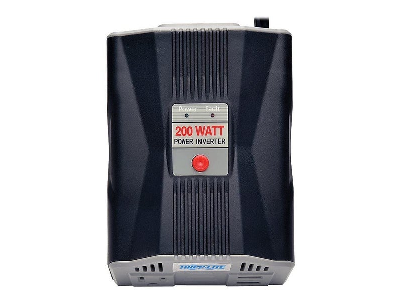 Tripp Lite 200W Car Power Inverter with 1 Outlet & 2 USB Charging Ports, Auto Inverter, Ultra Compact (PV200USB),Gray - Image 4