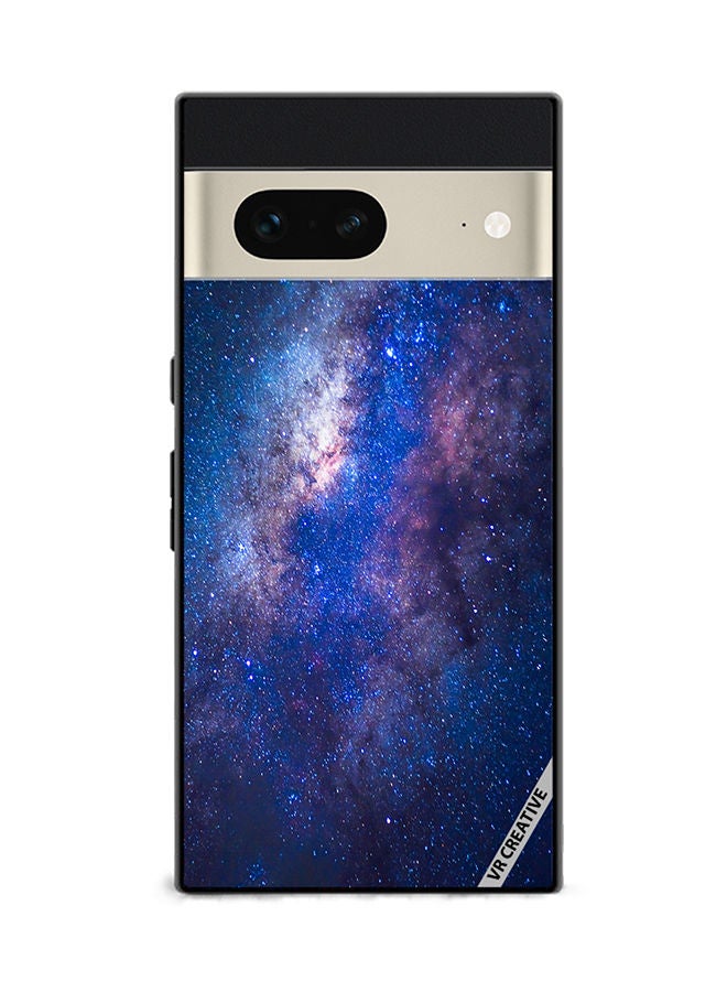 VR CREATIVE Protective Case Cover For Google Pixel 7 Galaxy Design Multicolour - Image 1