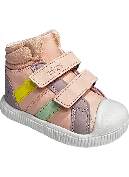 فيكو Yayo Phlon Light Sole Orthopedic Velcro Children's Boots Powder