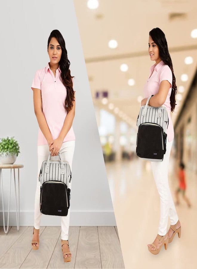 باك آند باي حقيبة حفاضات PACKNBUY للأمهات للسفر، حقيبة أطفال للمستشفى (أسود) - Image 5