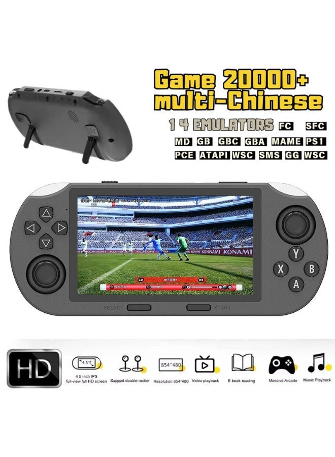 SF3000 Retro Handheld Video Game Console with 20000+ Games ,Classic Games Pocket Player with 4.5 Inch IPS Screen, 3000mAh Long Battery Life - Image 1