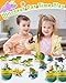 Tonberless 4 Pack Dinosaur Pull Back Cars Toddler Easter Basket Stuffers Gifts Party Favors Prefilled Easter Eggs Fillers with Toys Inside Filled for Kids Teens Boys Girls - Image 4