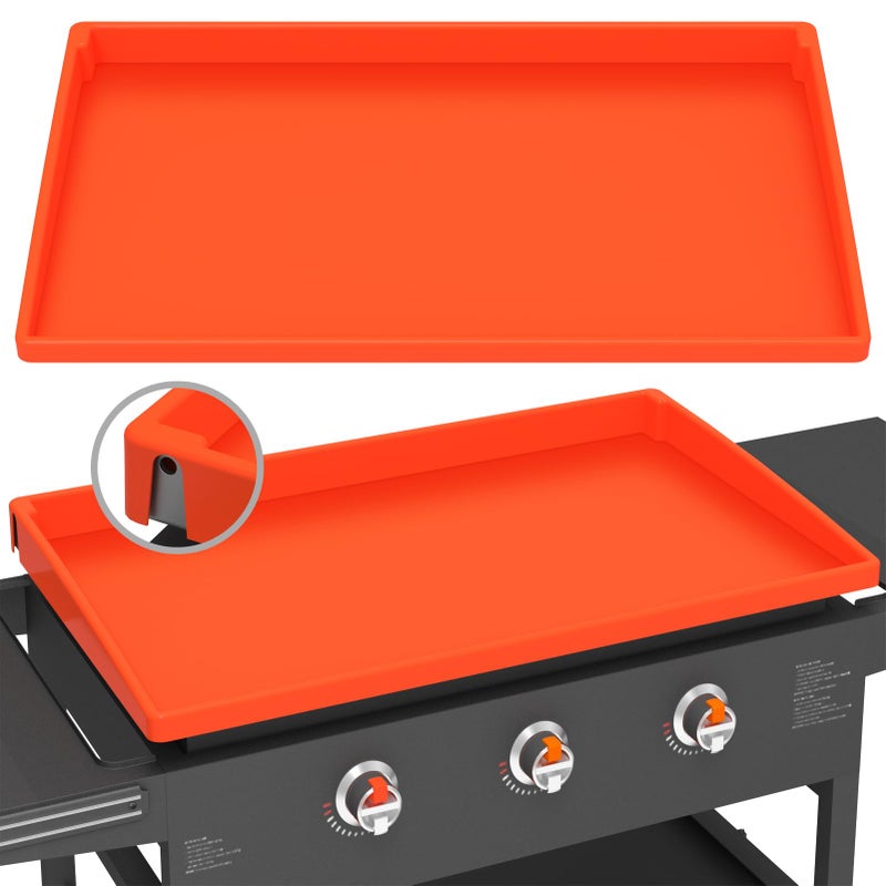 Silicone Griddle Mat Cover for Blackstone 28 Inch True AllEncompassing Coverage Heavy Duty Food Grade Grill Buddy Mat All Season Cooking Surface Protective Cover