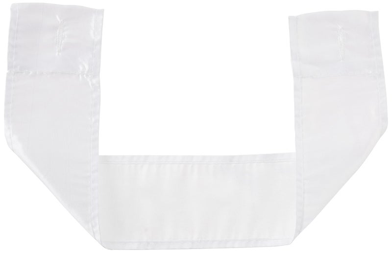 Popular Bath Sinatra White Window Curtain Classic Luxury Window Curtain Contemporary Decor White Color for Shower Unique Design Stylish Bathroom Window Curtain Decor Bling Mosaic - Image 4