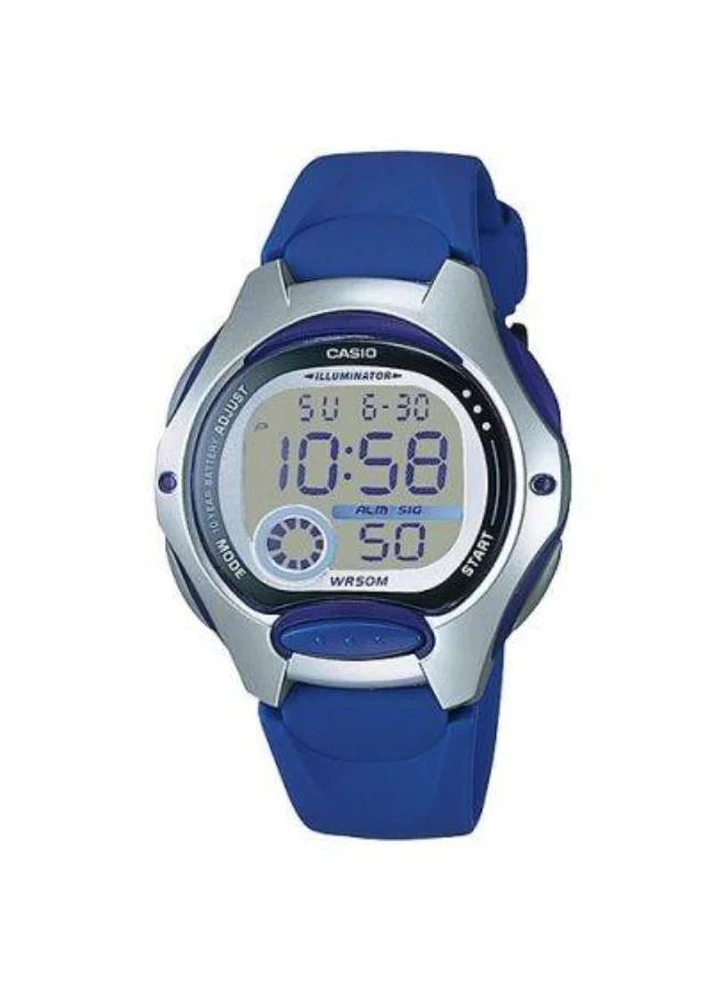 كاسيو Women's Resin Digital Watch LW-200-2A - 37.9 mm