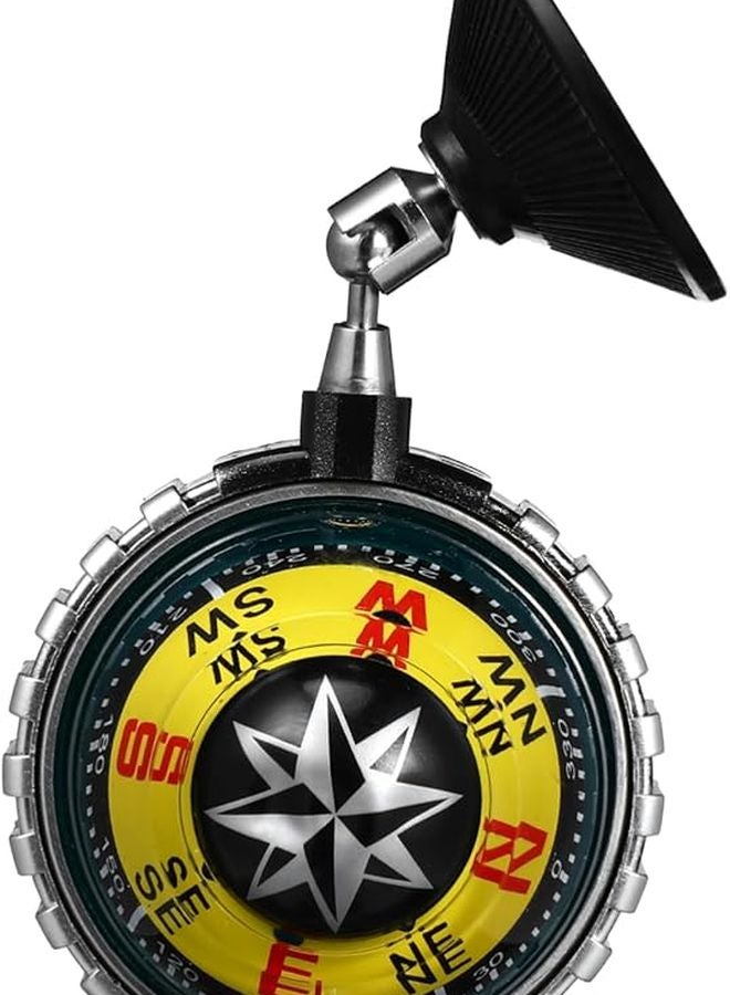 Suction Cup Dashboard Compass for Car Navigation and Interior Decoration - Image 1