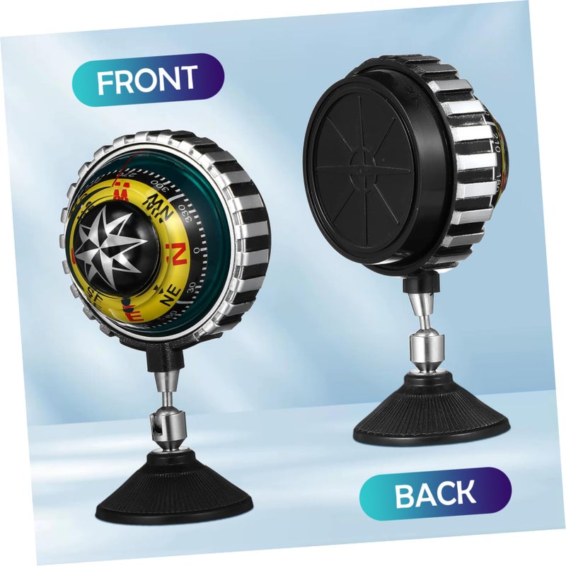 Suction Cup Dashboard Compass for Car Navigation and Interior Decoration - Image 4