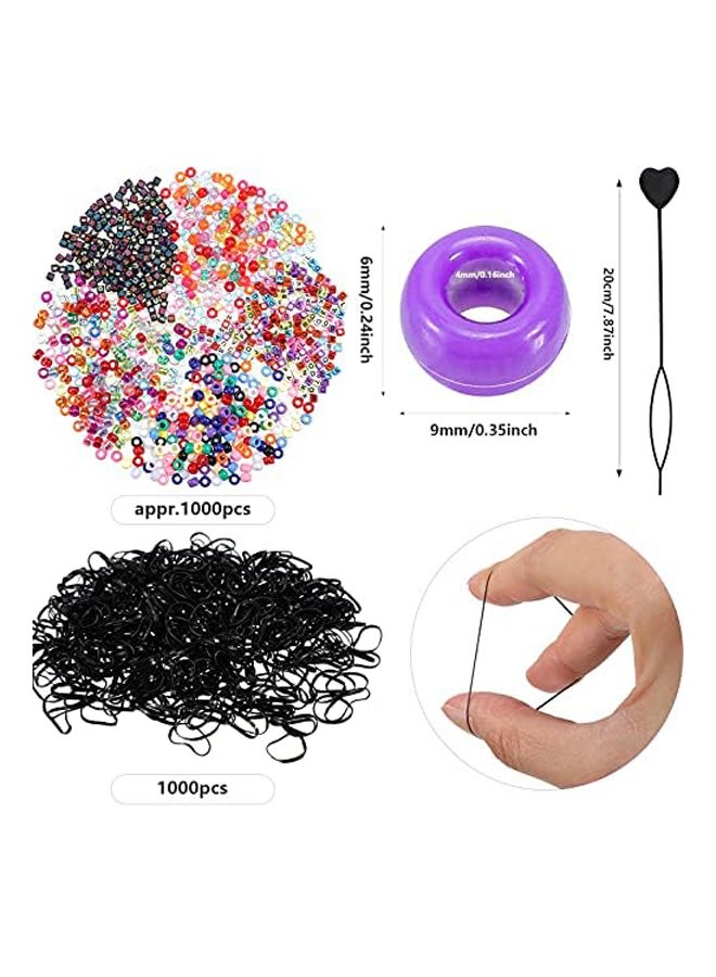 Pieces Acrylic Pony Large Hole Bead Kit for Bra - Image 3