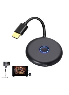 Wireless HDMI Display Adapter, 4k@60hz Display for WiFi Streaming Movies, Shows, and Live TV Receiver from iPhone, iPad, Android, Tablet, 2.4GHz and 5GHz Dual Band WiFi